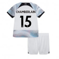 Liverpool Chamberlain #15 Bortedraktsett Barn 2022-23 Kortermet (+ korte bukser)